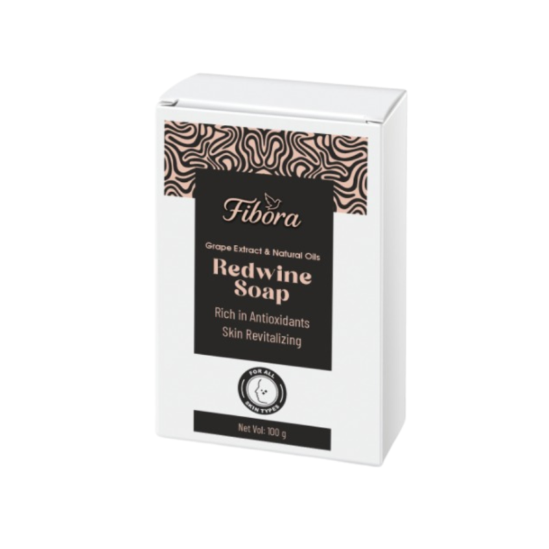 Fibora Face Wash + Redwine Handmade Soap Combo (100g) – Detox, Oil Control & Skin Revitalizing Skincare Duo – Perfect Daily Use Combo for Men & Women